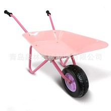 厂家供应 PP塑料轮花园儿童玩具车儿童手推车kid garden cart