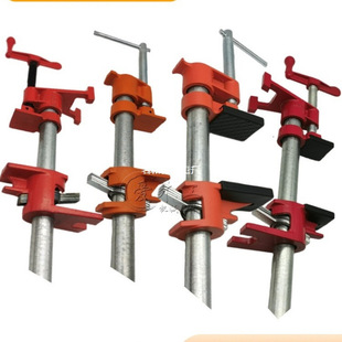 Round Tube Clamp Fastener Clip Woodworking Panel Clamp Sub-Clamp Combination Pipe Clamp Woodworking Clamp