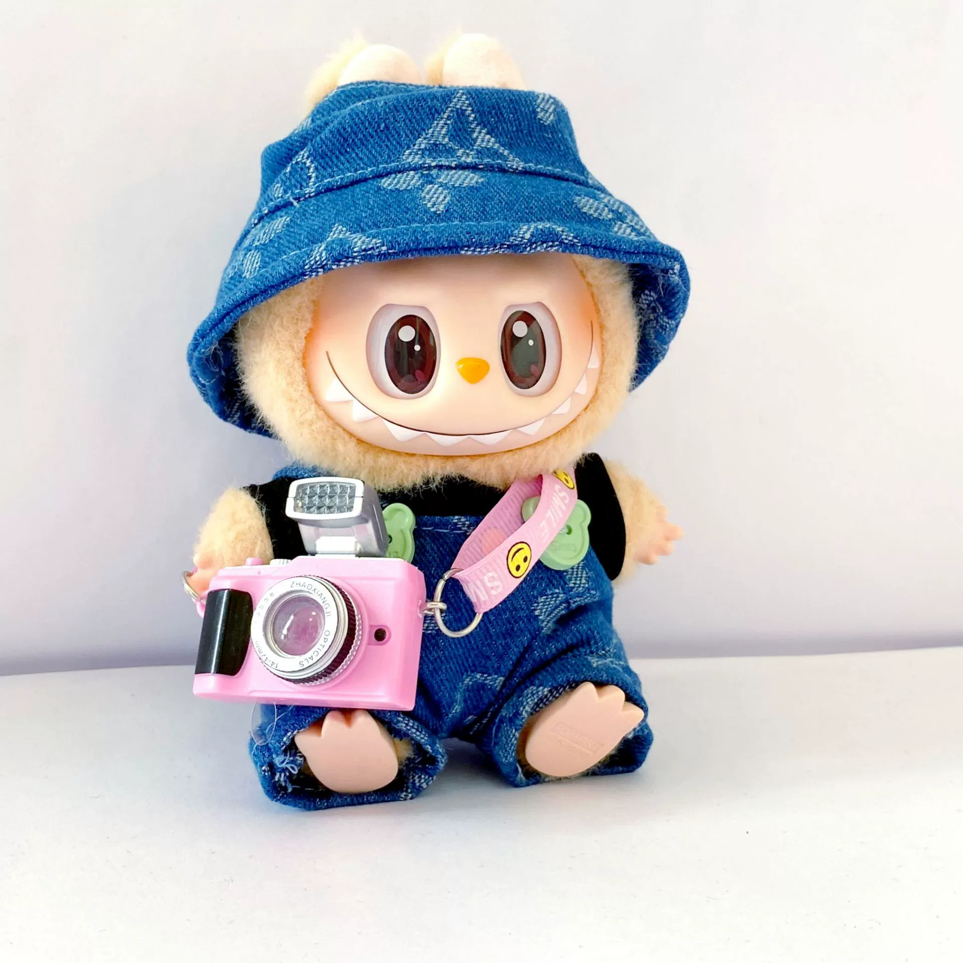 Doll plastic, overall for dressing up, second generation, children's clothing