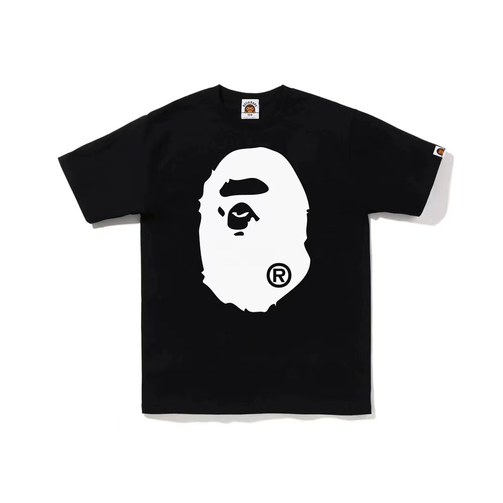BAPE BEII T-shirt Ape Head Black