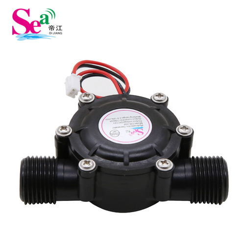 4-inch pipe water flow generator, micro brushless hydro generator, DC12V output, direct factory shipping