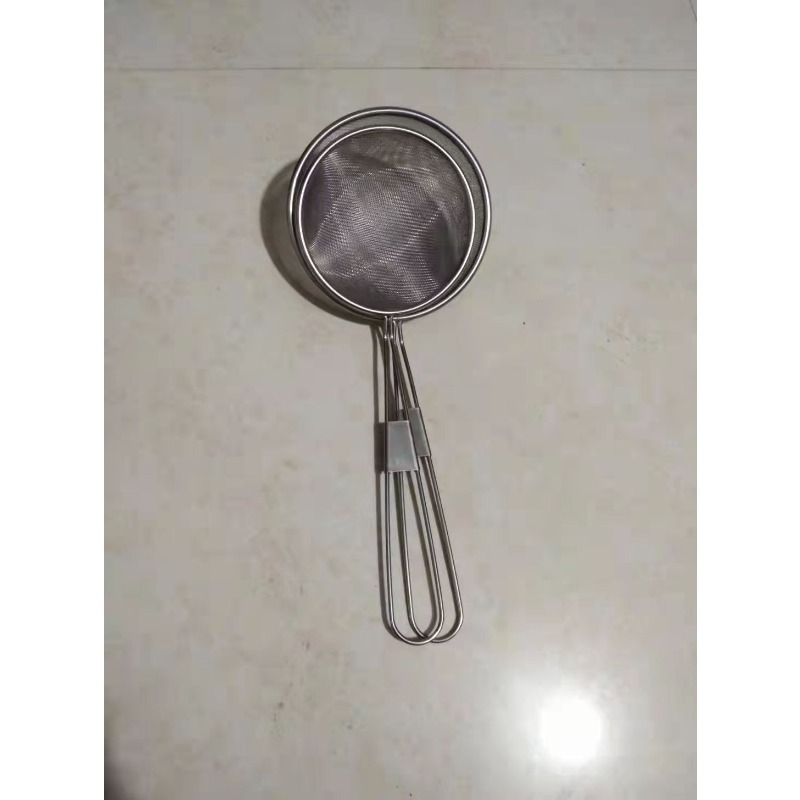 Colador de malla de aceite de acero inoxidable colador colador colador colador colador colador colador colador de malla de leche de soja colador de harina de malla doméstica de cocina image 13