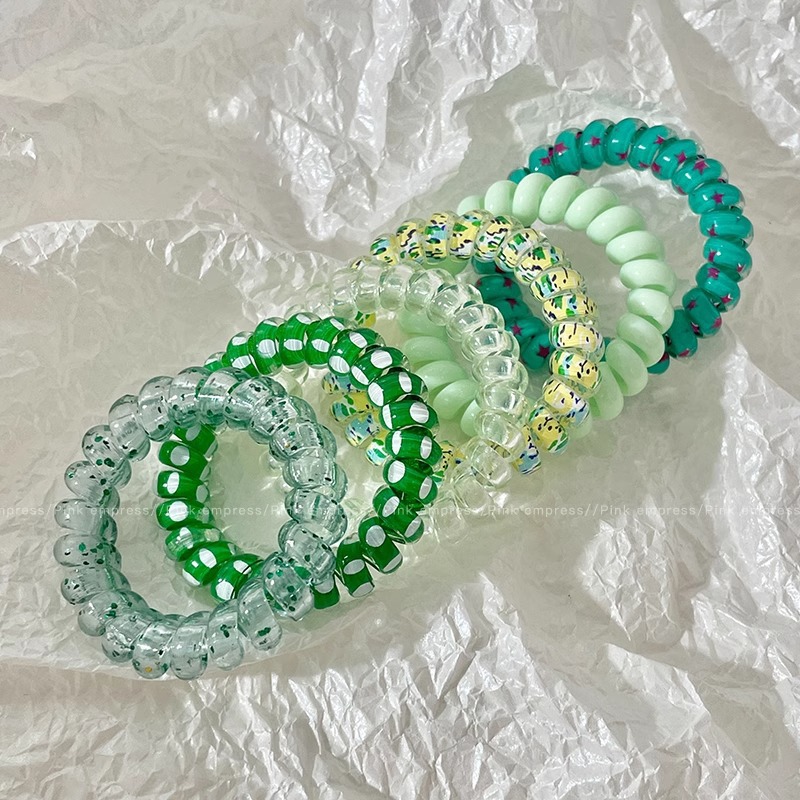 Verano cabello de alta calidad cable telefónico bucle de cabello cuerda de cabeza red 2025 nueva mujer de alta calidad correa de cuerda de cabeza