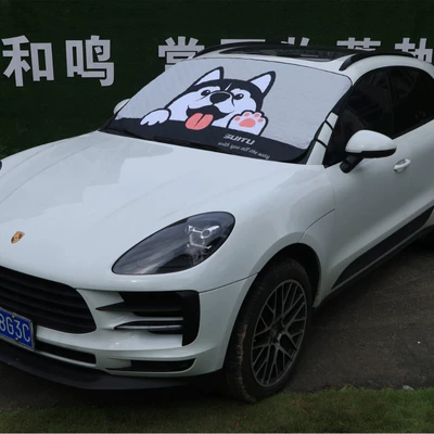 Car snow shield sunshade: Car clothing