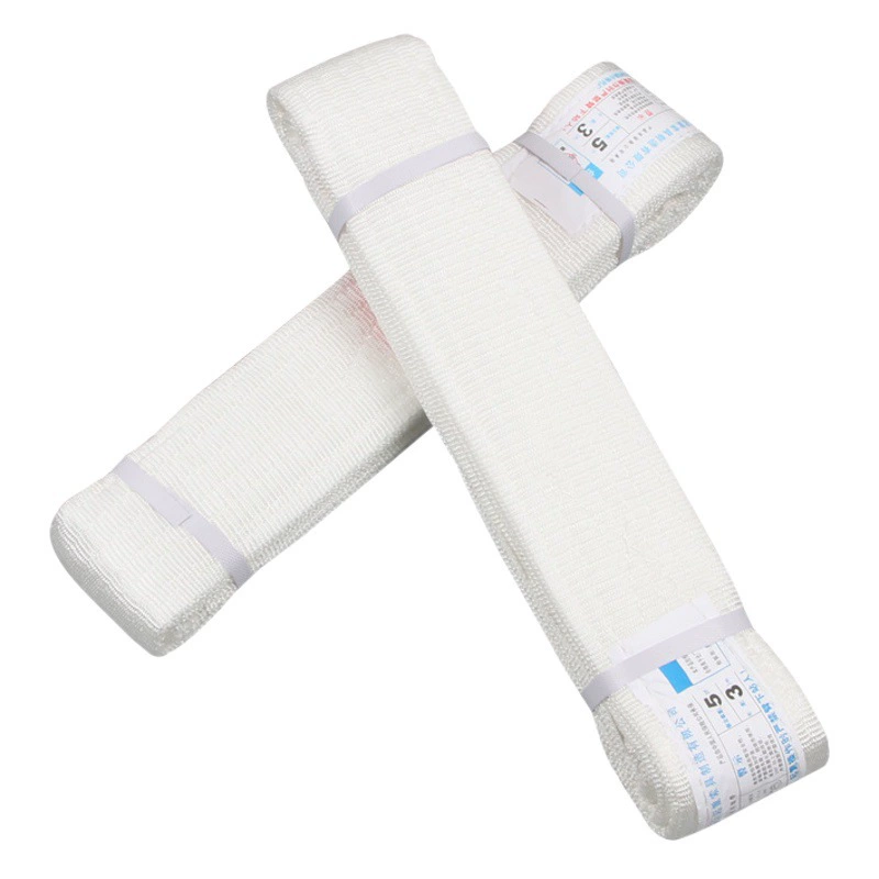 Поднимаясь пояс утолщенный кран белый слинг полиэстера Большой Тоннажности поднимаясь инструмент гибкий промышленный плоский слинг