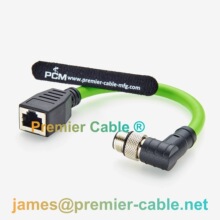 M12 D���a ֱ���DRJ45ĸ�� Profinet���I��̫�WͨӍ�� ���I�C����