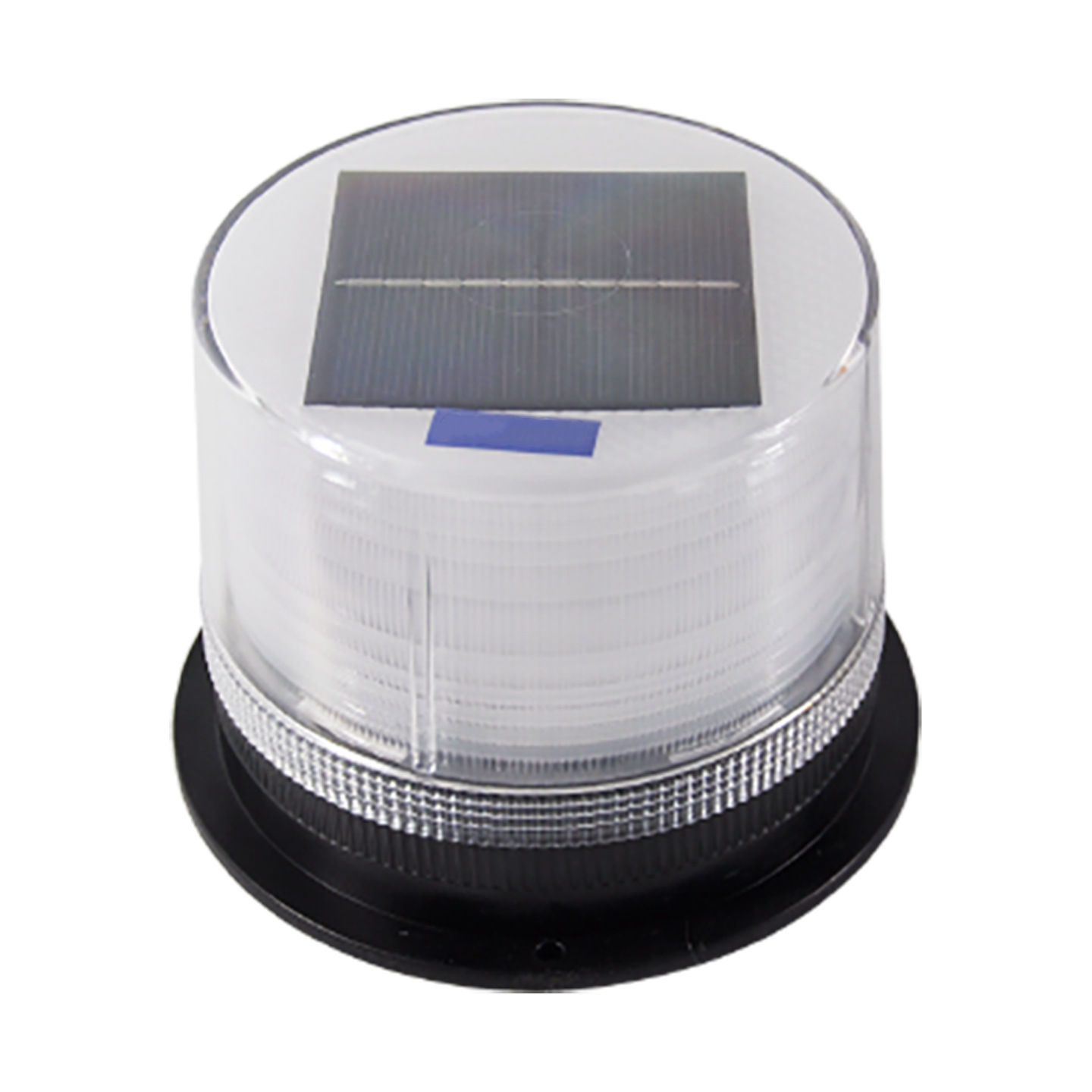 Lámpara de disparo solar LED rojo y azul luz de advertencia de adsorción magnética para vehículos nocturnos