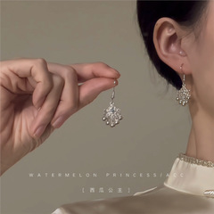 半梦锁新中式国风耳环女款简约民族风耳饰复古风旗袍汉服搭配耳坠