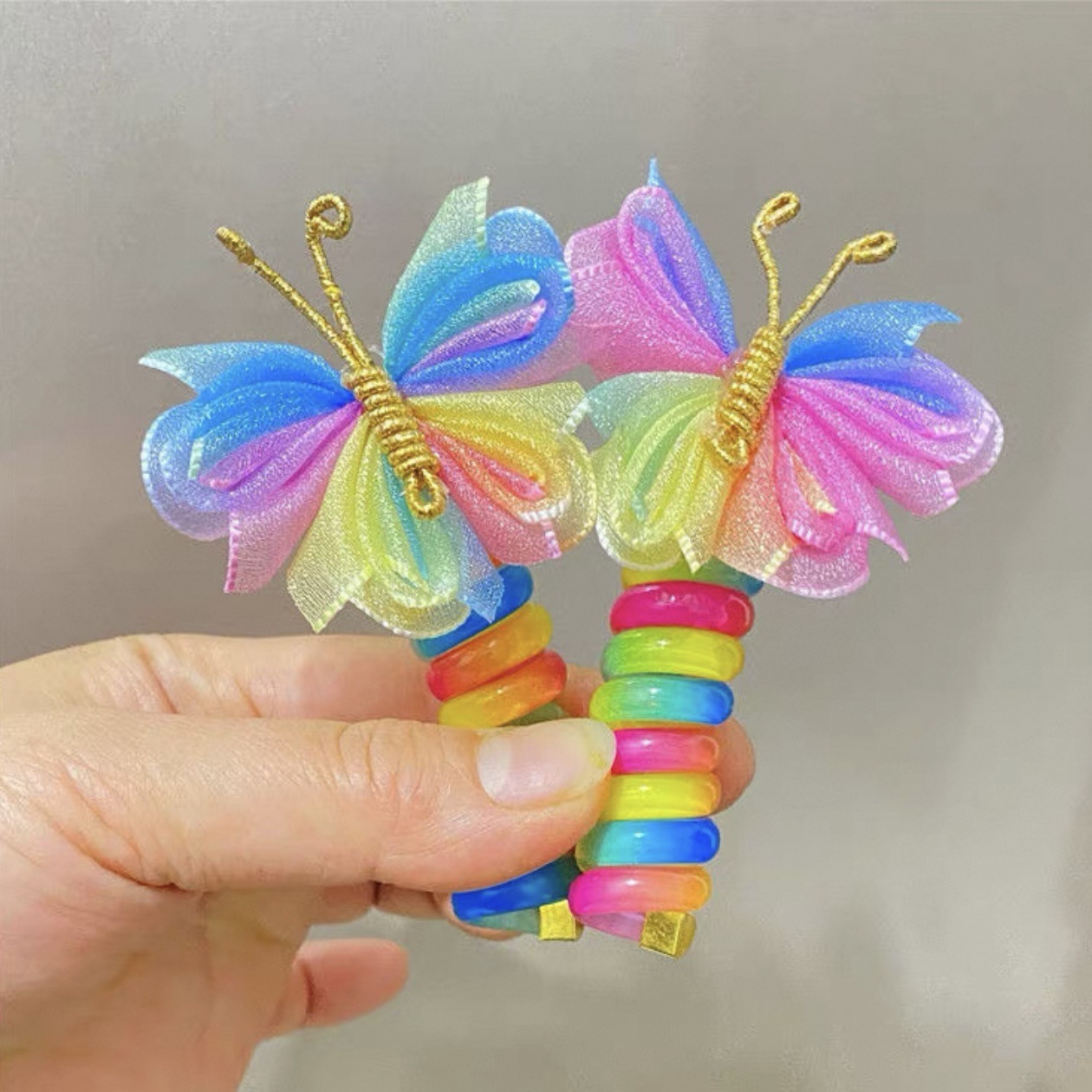 Línea telefónica trenzada transfronteriza, anillo para el cabello, perla, cabello trenzado recto, artefacto femenino, cola de caballo alta, burbuja, cabello trenzado, cuerda, accesorios para el cabello