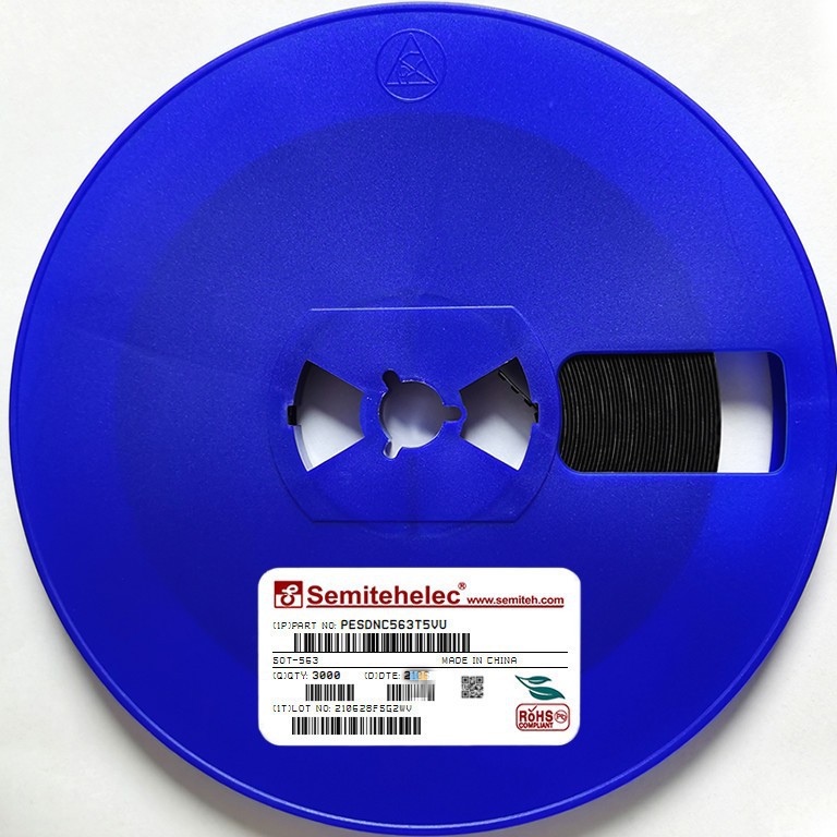 PESDNC563T5VU SOT-563 ESD静电保护二极管 SEMITEH 全新原装正品