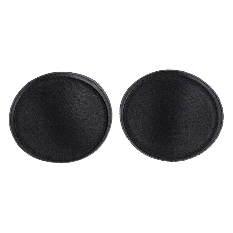Factory Direct Supply Round Sponge Breast Pads, Intimates, Swimsuits, Yoga Wear, Bra Inserts, Hard Cotton Raw Edge Cup Pads