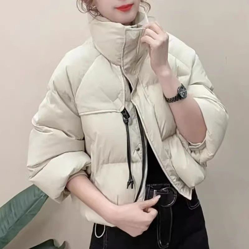 短款羽绒服外套女2025冬季新款气质小个设计感显瘦百搭保暖面包服