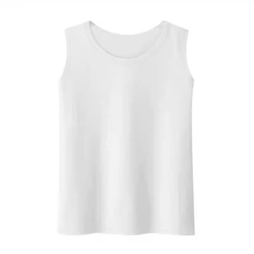 New Women's Summer T-shirt Tank Top, Versatile Innerwear or Outerwear, Round Neck Retro Casual Sleeveless Top