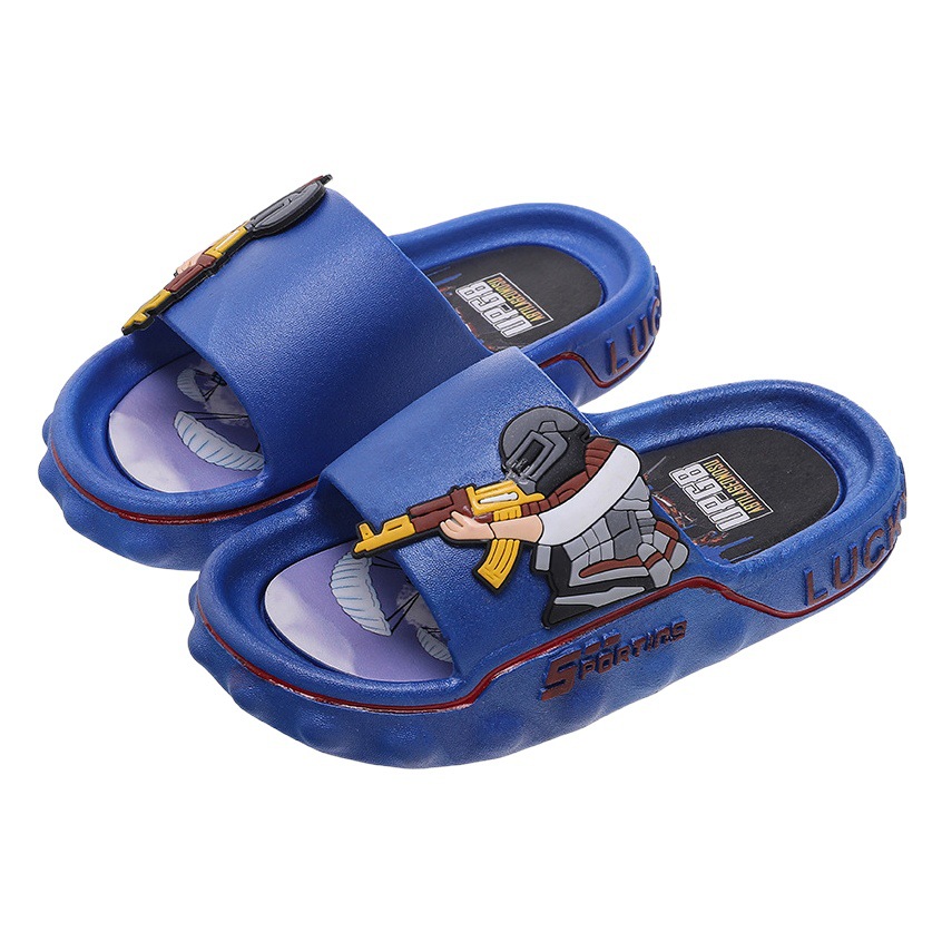 Zapatillas para niños Nueva caricatura suave inferior antideslizante hogar baño Baño padre-hijo hombres y mujeres zapatos de bebé