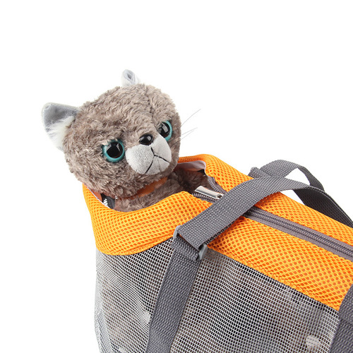 Cat Youzhao panoramic breathable dog outing pet bag large capacity portable dog bag portable foldable cat bag can be customized