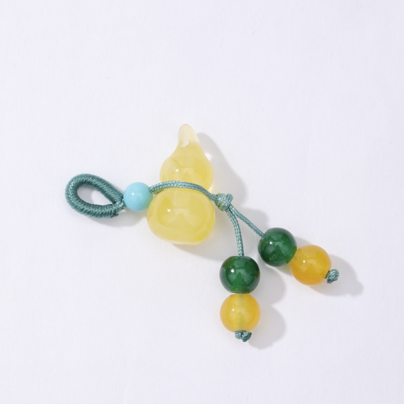 二代蜜蜡莲蓬吊坠 手串diy配饰隔珠挂件精美百搭饰品小配件|undefined