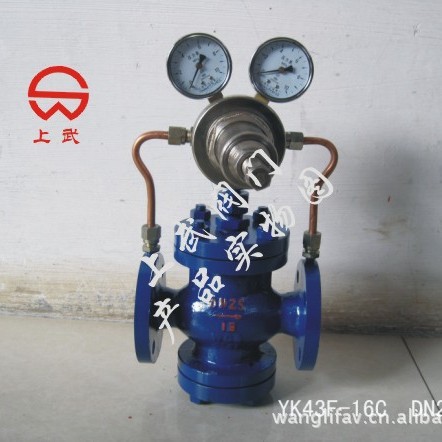 供应YK43F-16C铸钢气体减压阀