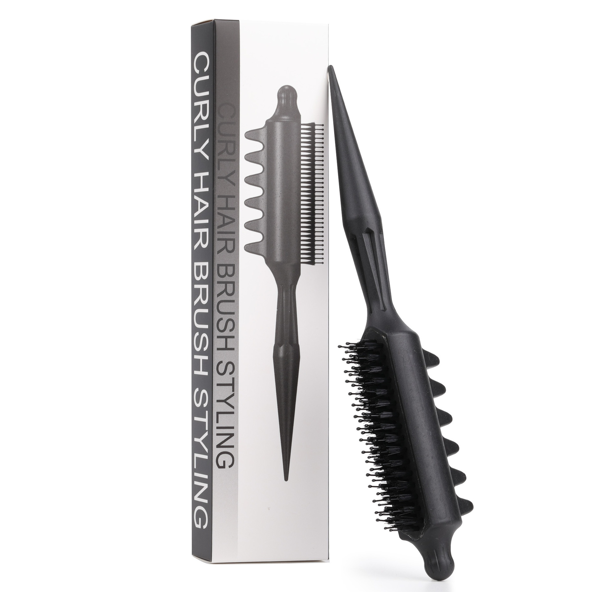 Professional Pointed Tail Hairdressing Comb For Curly Styling_voghion.com