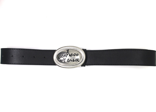 Trendy New Oval English Plate Buckle Belt Women's Jeans Skirt Accessories Fashion Versatile Personalized Belt Factory