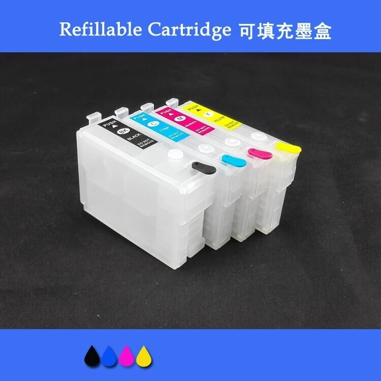 Ximo 127XL T1271-T1274 filled ink cartridge Workforce 60 545 645 840 845 suitable