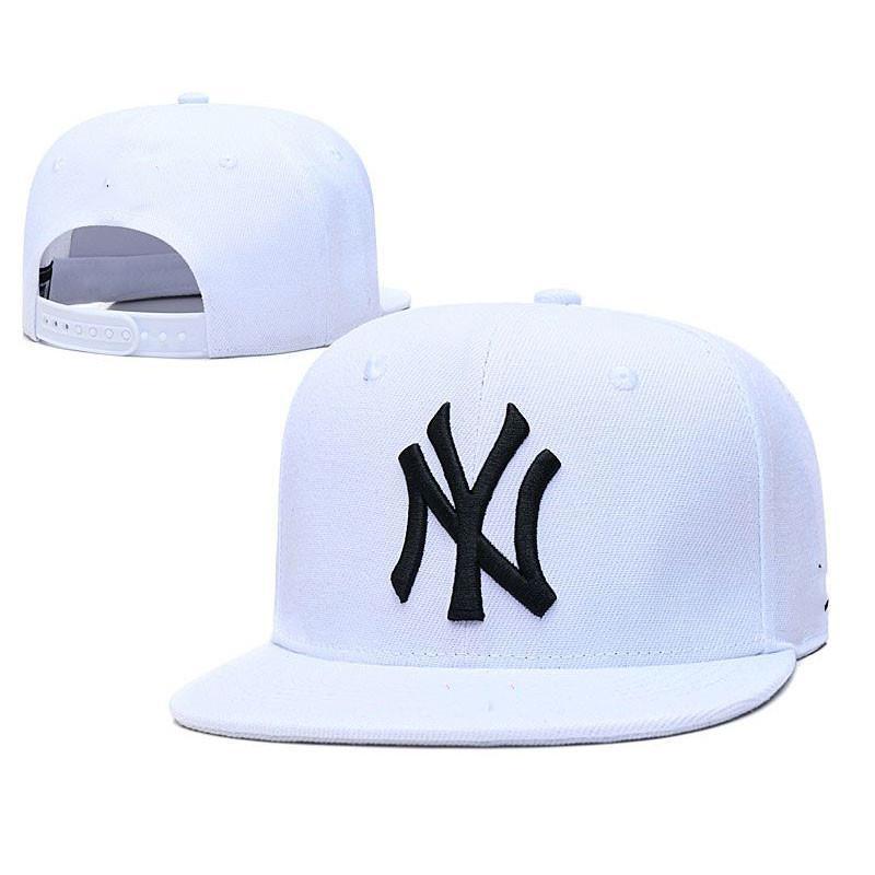 Comercio exterior versión coreana de la gorra ajustable NY gorra de visera para hombres y mujeres cúpula casual sombrero de ala plana deportes hip-hop hip-hop anti-sombrero