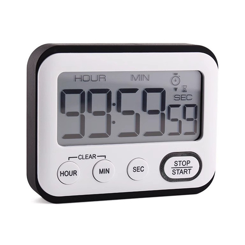 Temporizador electrónico multifuncional alarma de pantalla grande cuenta regresiva auto-disciplina fábrica mayorista temporizador transfronterizo