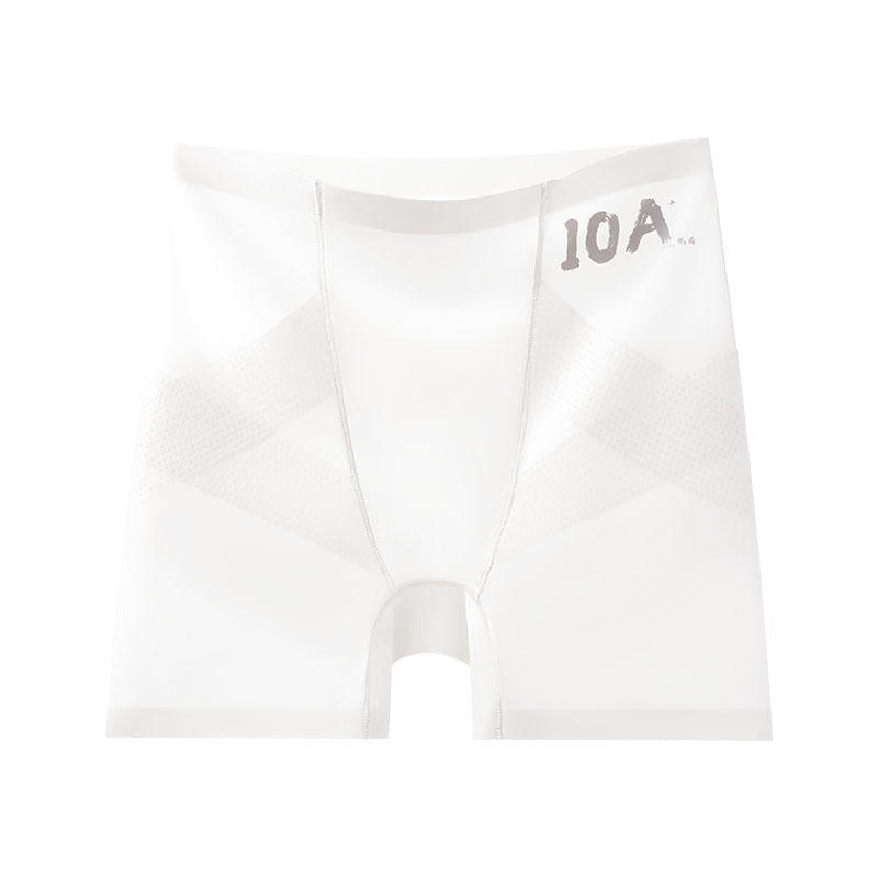 Pantalones de seguridad anti-luz, ropa interior, leggings finos sin costuras dos en uno, bóxer de seda helada, pantalones de seguridad para mujer de verano