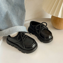女童小皮鞋2025春秋季新款韩版软底男宝宝鞋子小童英伦风防滑单鞋