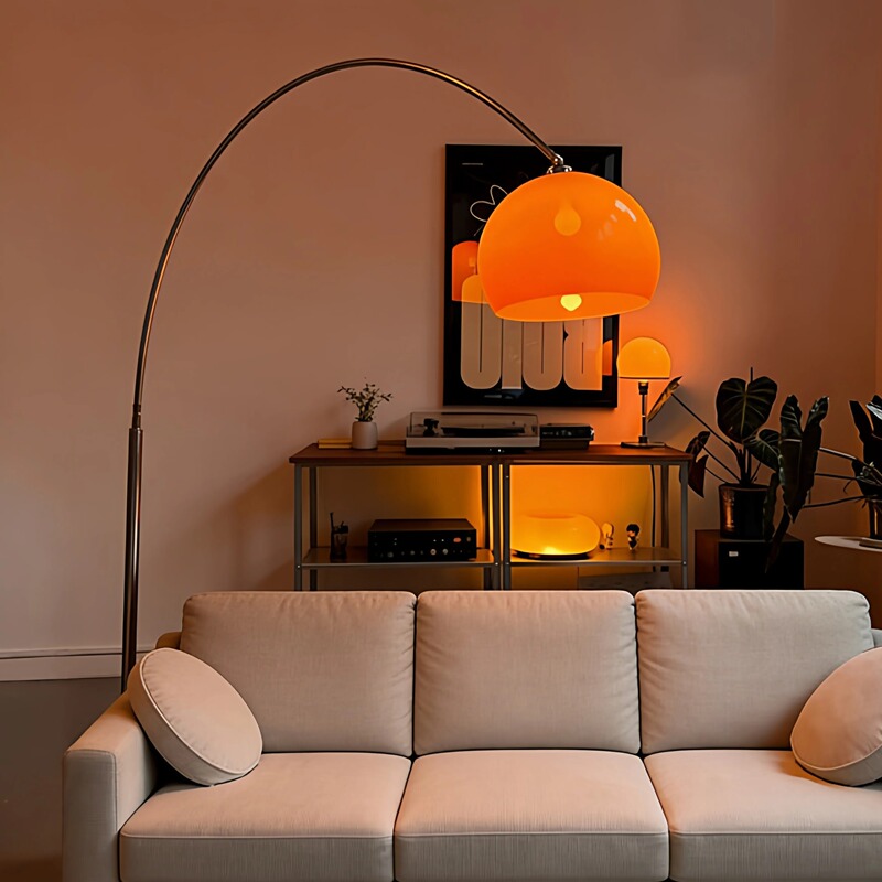Vintage-Style Floor Lamp for Living Room, Sofa, Fishing Lamp, High-End Hotel and Homestay Creative Decorative Ambiance Light Vintage-Style Floor Lamp for Living Room, Sofa, Fishing Lamp, High-End Hotel and Homestay Creative Decorative Ambiance Light