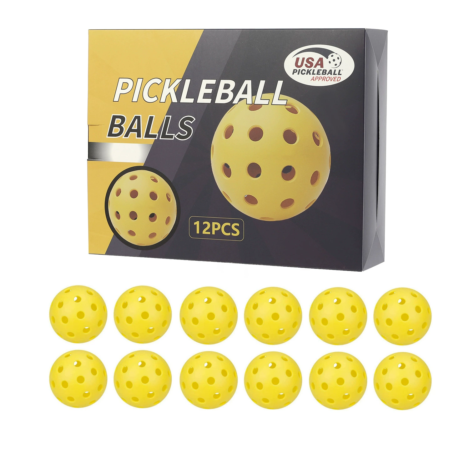 Pickleball Peak Ball 40 отверстий в пещере мяч подарочная коробка цветная коробка для упаковки литья под давлением светящийся шар завод