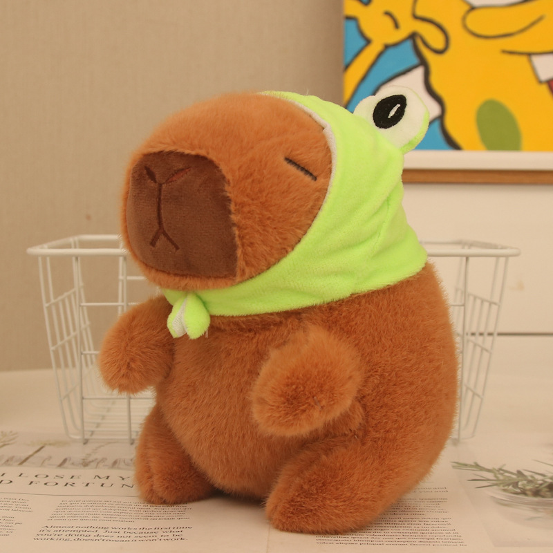 Máquina de muñecas de 8 pulgadas al por mayor, juguetes de peluche, máquina de agarre boutique, muñeca Kapibala, regalo de lanzamiento de boda