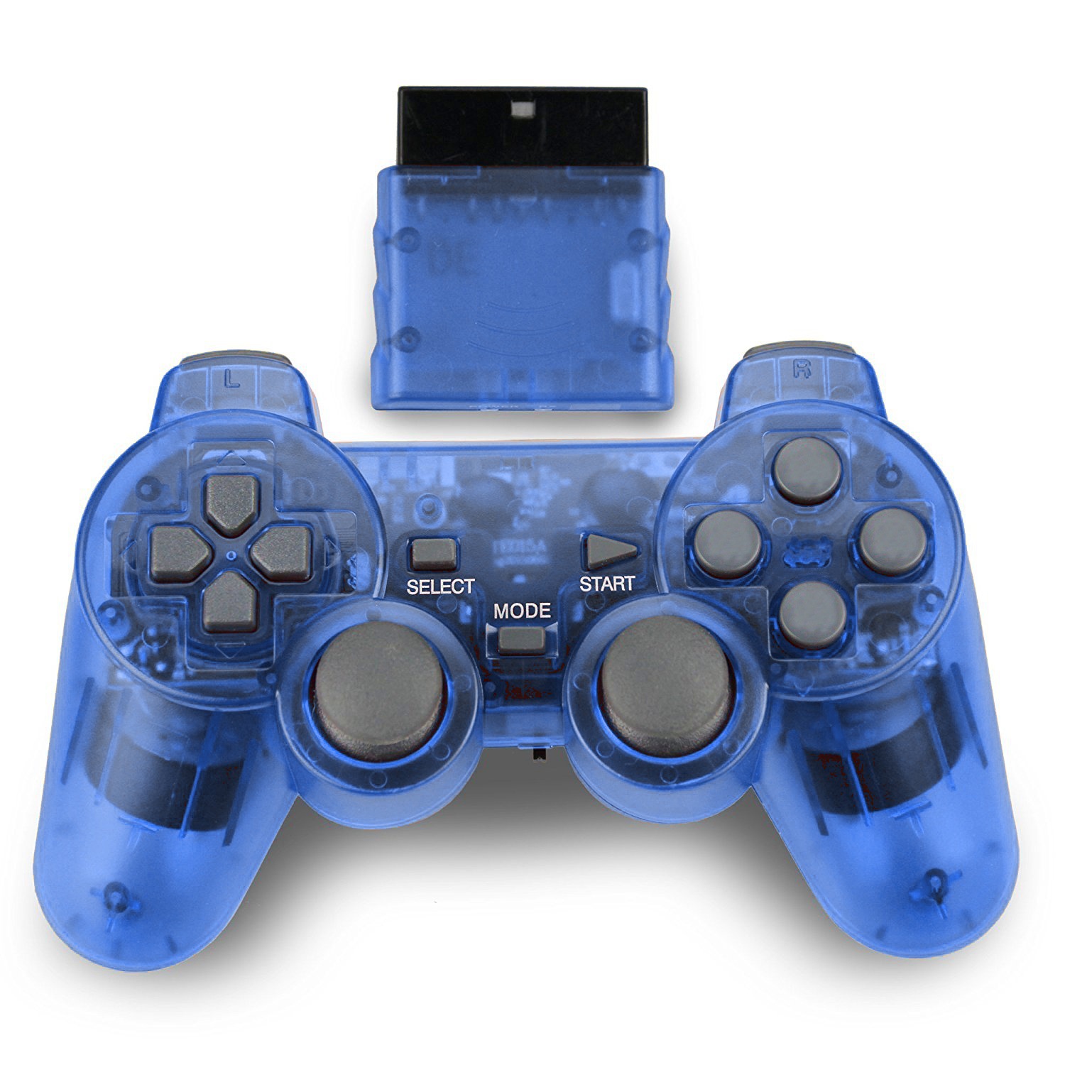 Bare Metal Transparent Blue Snowflake Key