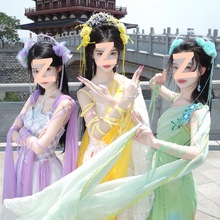 原创汉服女【七仙女】电视剧同款古装连衣裙仙气飘逸多色闺蜜夏季