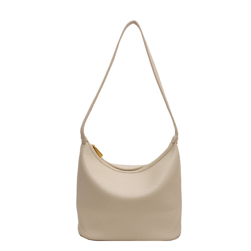 This year's popular women's large-capacity 2024 new simple and versatile shoulder and crossbody bag with quality cylindrical bag