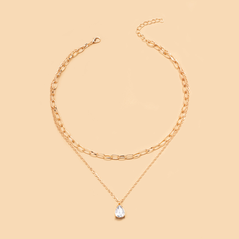 Double 18 Karat Gold Plated Necklace Image 5