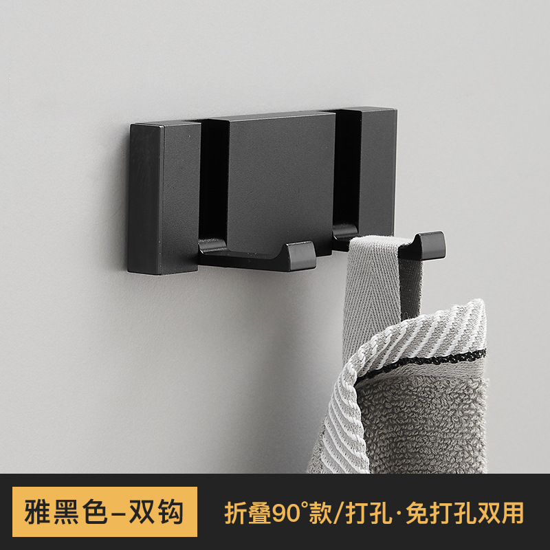 Gancho invisible creativo luz del hogar gancho de lujo perforador-puerta libre gancho oculto puerta de entrada gancho plegable