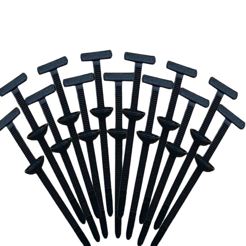 跨境卡扣穿心钉 Nylon Universal Cable Tie Buckle 尼龙通用扎带|undefined