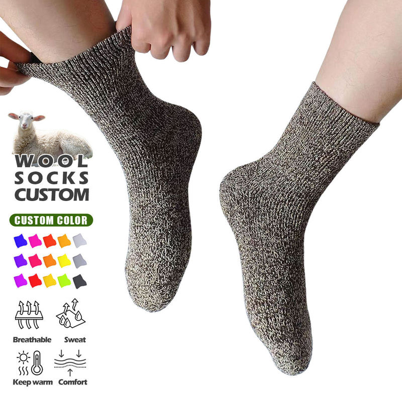 New Design Winter Standard Knitted Wool Mid-Calf Socks, Alpaca Wool, Merino Wool, Sporty Style at the Bottom of the Socks New Design Winter Standard Knitted Wool Mid-Calf Socks, Alpaca Wool, Merino Wool, Sporty Style at the Bottom of the Socks