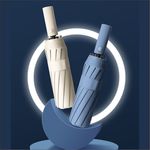 12骨雨伞折叠全自动女大号晴雨两用折叠商务防紫外线防晒太阳伞