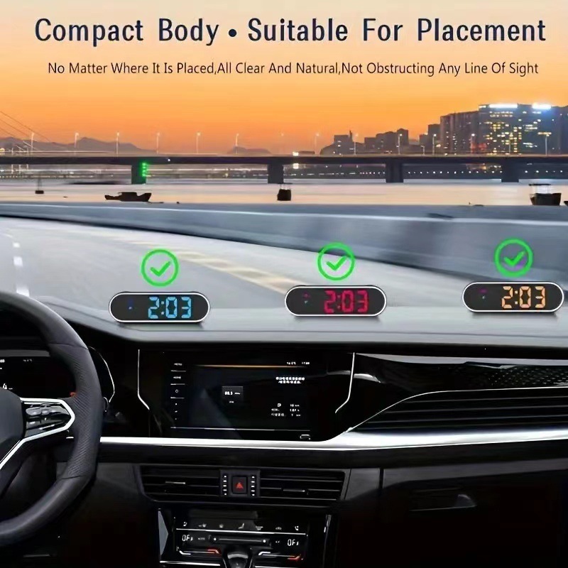 Direct from the manufacturer: New colorful car-mounted display HUD all-in-one device, switchable between KMH/MPH [for cross-mirror use]