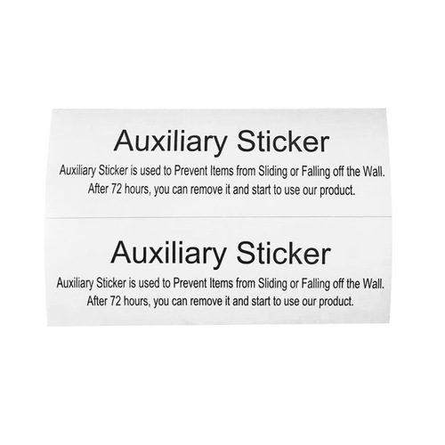 Auxiliary stickers, no nail glue, no punching, bathroom pendant accessories positioning, anti-sliding self-adhesive stickers, Chinese and English version manufacturers
