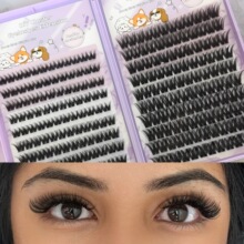 欧美爆款20排MJ93亚马逊DIY自嫁接套装欧美浓密新款跨境假睫毛