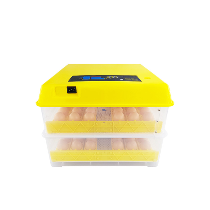 96 incubadora inteligente automática pequeña placa de giro control de temperatura húmedo equipo de incubación pollo pato codorniz Hatcher