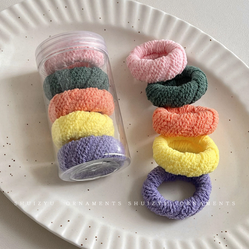 Coleteros de Estilo Nuevo 2025, Frescos y Sencillos, Bandas para el Cabello Modernas y Versátiles, Bandas Elásticas de Alta Elasticidad y Duraderas, Accesorios para el Cabello de Otoño e Invierno.