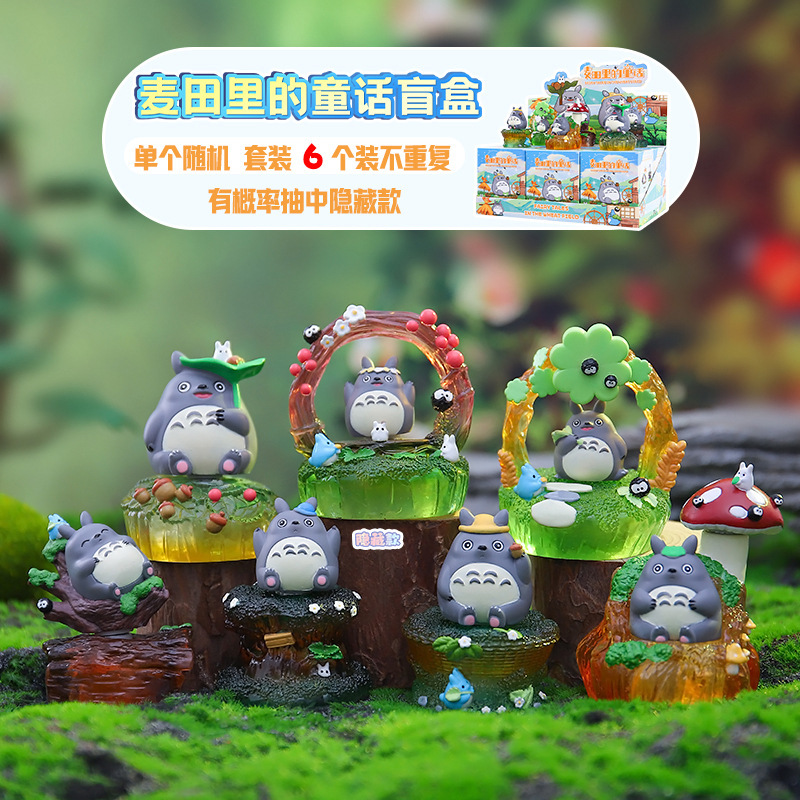 小红书同款可爱卡通公仔喵小黑的工作日常盲盒树脂工艺小摆件批发|undefined