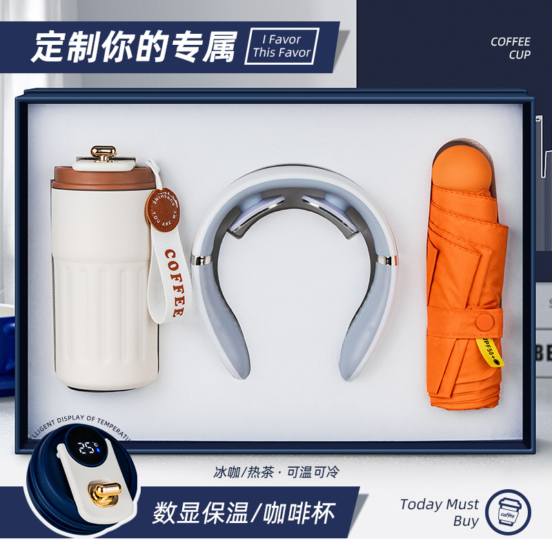 Reunión anual de regalos de negocios logotipo personalizado regalos corporativos eventos de reunión para enviar al personal de alta calidad conjunto de regalos