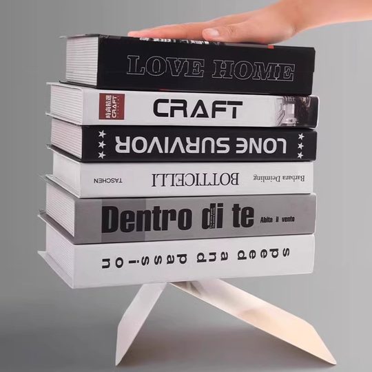 Book Stand Divider Book Clip Book Baffle Desktop Storage Fixed Book Creative Student Book Shelf