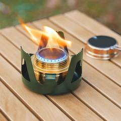 Outdoor alcohol stove windproof camping portable colorful mini stove camping alcohol stove set simple stove