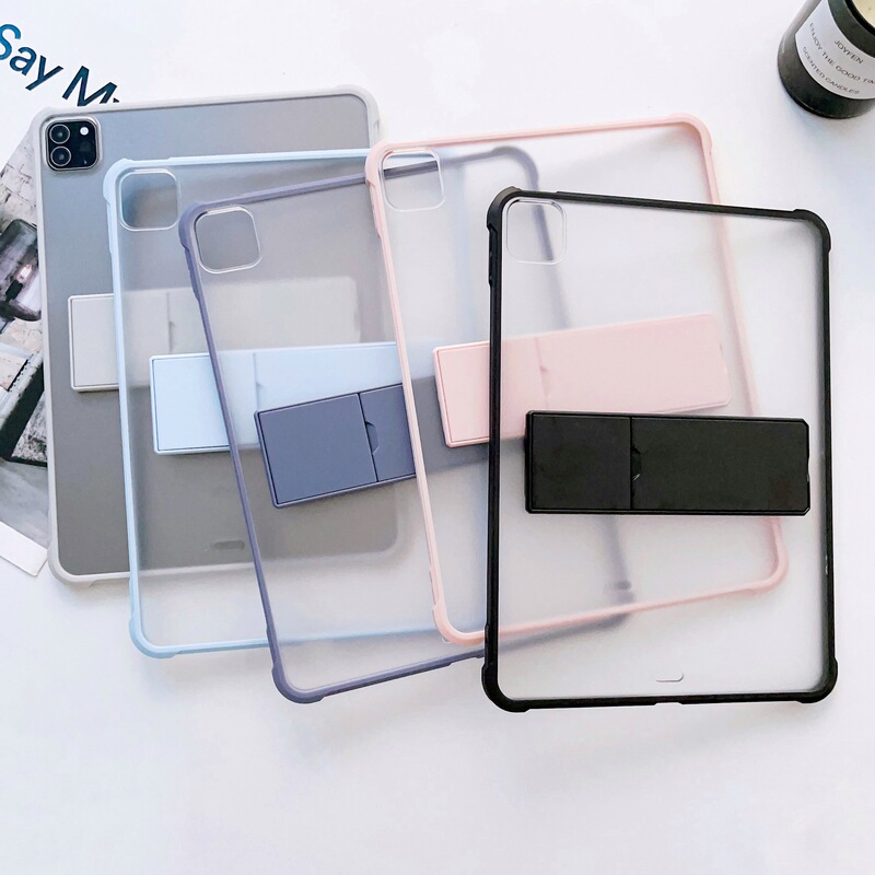 Applicable to Apple ipad10 generation protective shell air5 anti-bending frosted folding bracket 11-inch pro tablet protective cover