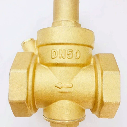 Клапан ДН50 Лин Ай полностью медный латунный клапан регулятора оборудования очистителя горячей воды уменьшения давления водопроводной воды